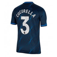 Camisa de Futebol Chelsea Marc Cucurella #3 Equipamento Secundário 2023-24 Manga Curta
